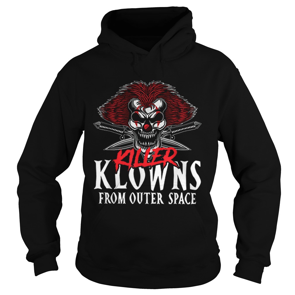 Killer Klowns From Outer Space Scary Clown Halloween Hoodie