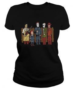 King of the hell Leatherface Chucky Michael Myers Halloween  Classic Ladies