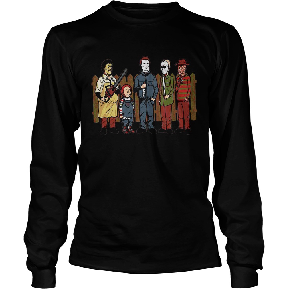 King of the hell Leatherface Chucky Michael Myers Halloween LongSleeve