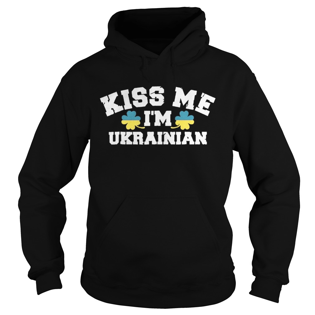 Kiss Me Im Ukrainian Funny Christmas TShirt Hoodie