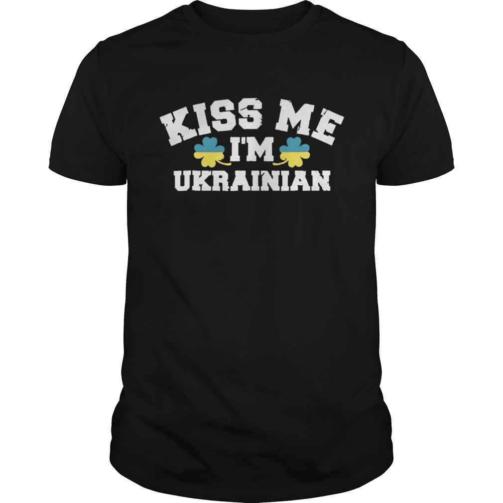 Kiss Me Im Ukrainian Funny Christmas TShirt