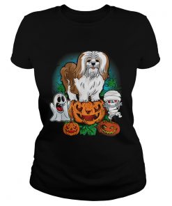 Lhasa Apso Halloween  Classic Ladies