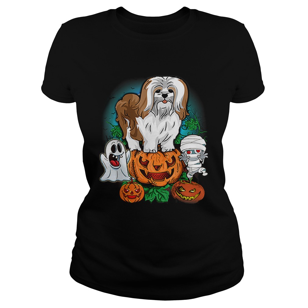 Lhasa Apso Halloween Classic Ladies