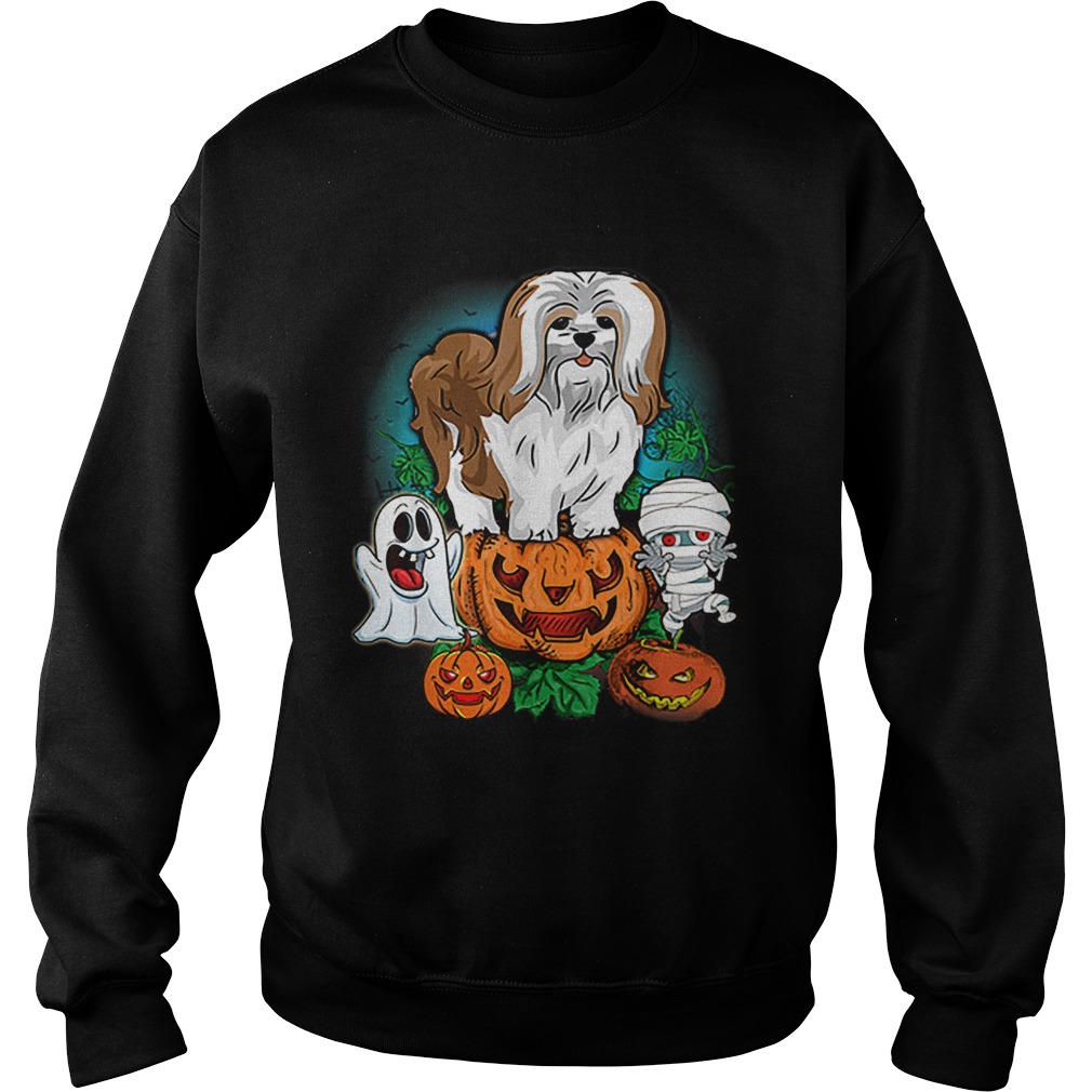 Lhasa Apso Halloween Sweatshirt