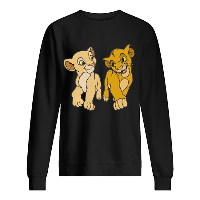 Lion King Simba and Nala Unisex Sweatshirt