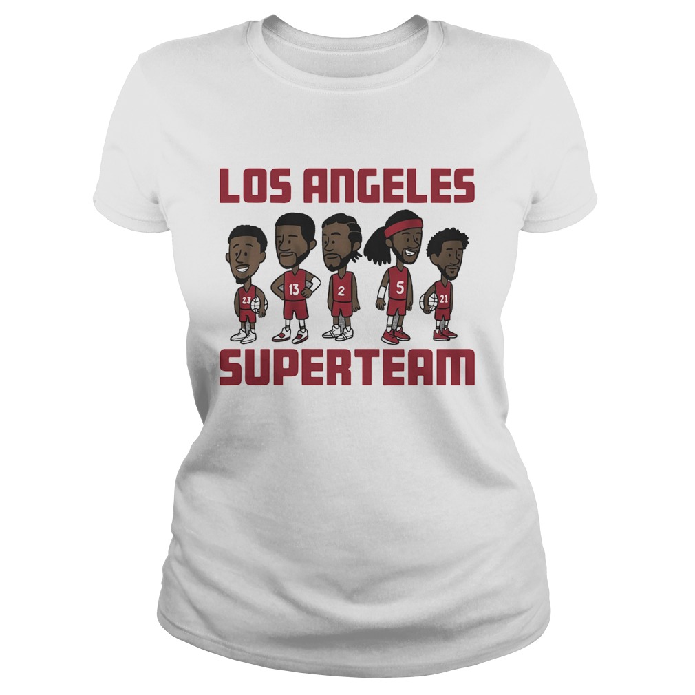 Los Angeles Superteam Shirt Classic Ladies