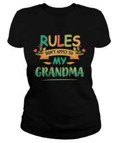 Love Grandma Life Halloween Pumpkin Gift TShirt Classic Ladies