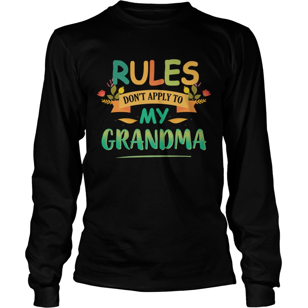 Love Grandma Life Halloween Pumpkin Gift TShirt LongSleeve