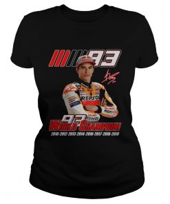 Marc Marquez MM93 world champion  Classic Ladies