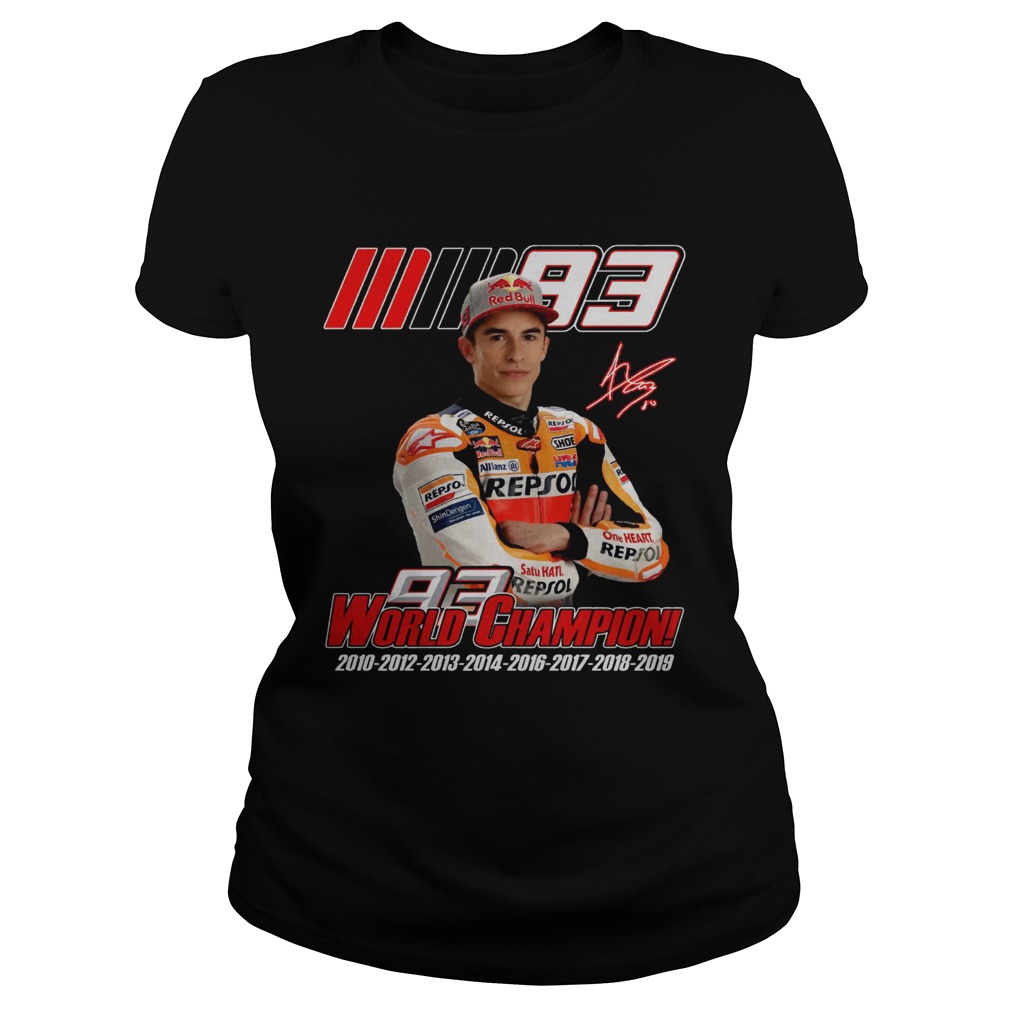 Marc Marquez MM93 world champion Classic Ladies