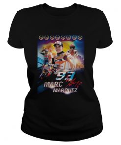 Marc Marquez MM93 world champion signature  Classic Ladies