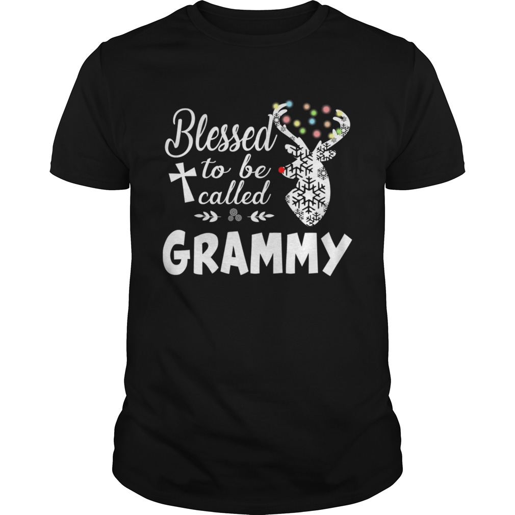 Merry Christmas Blessed To Be Called Grammy TShirt