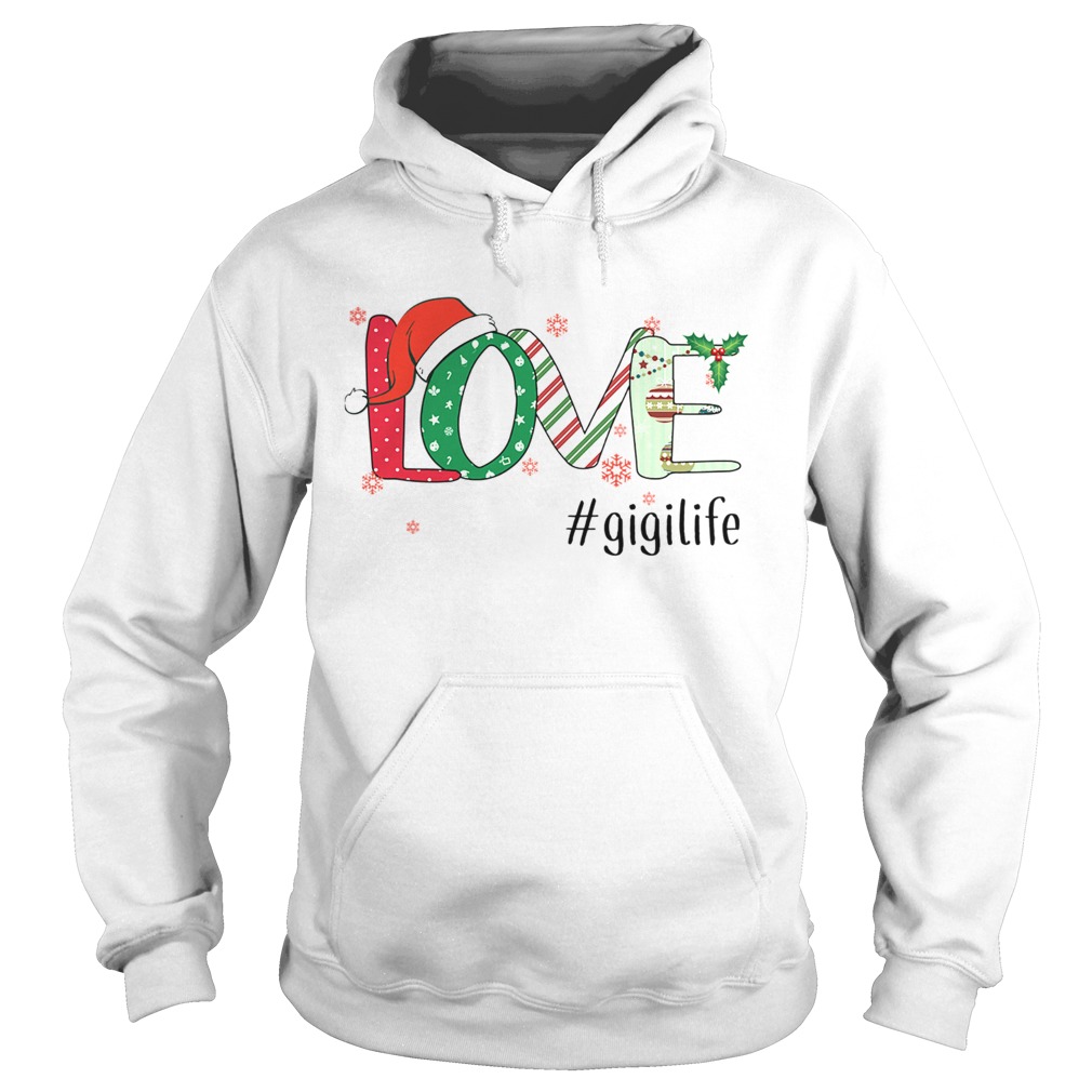 Merry Christmas Love gigilife Gigi Life TShirt Hoodie