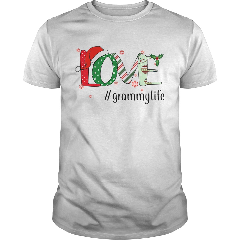 Merry Christmas Love grammylife Grammy Life TShirt