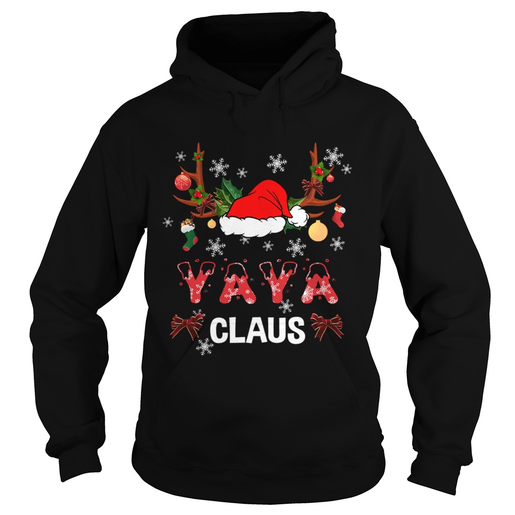 Merry Christmas Yaya Claus Hat Santa TShirt Hoodie