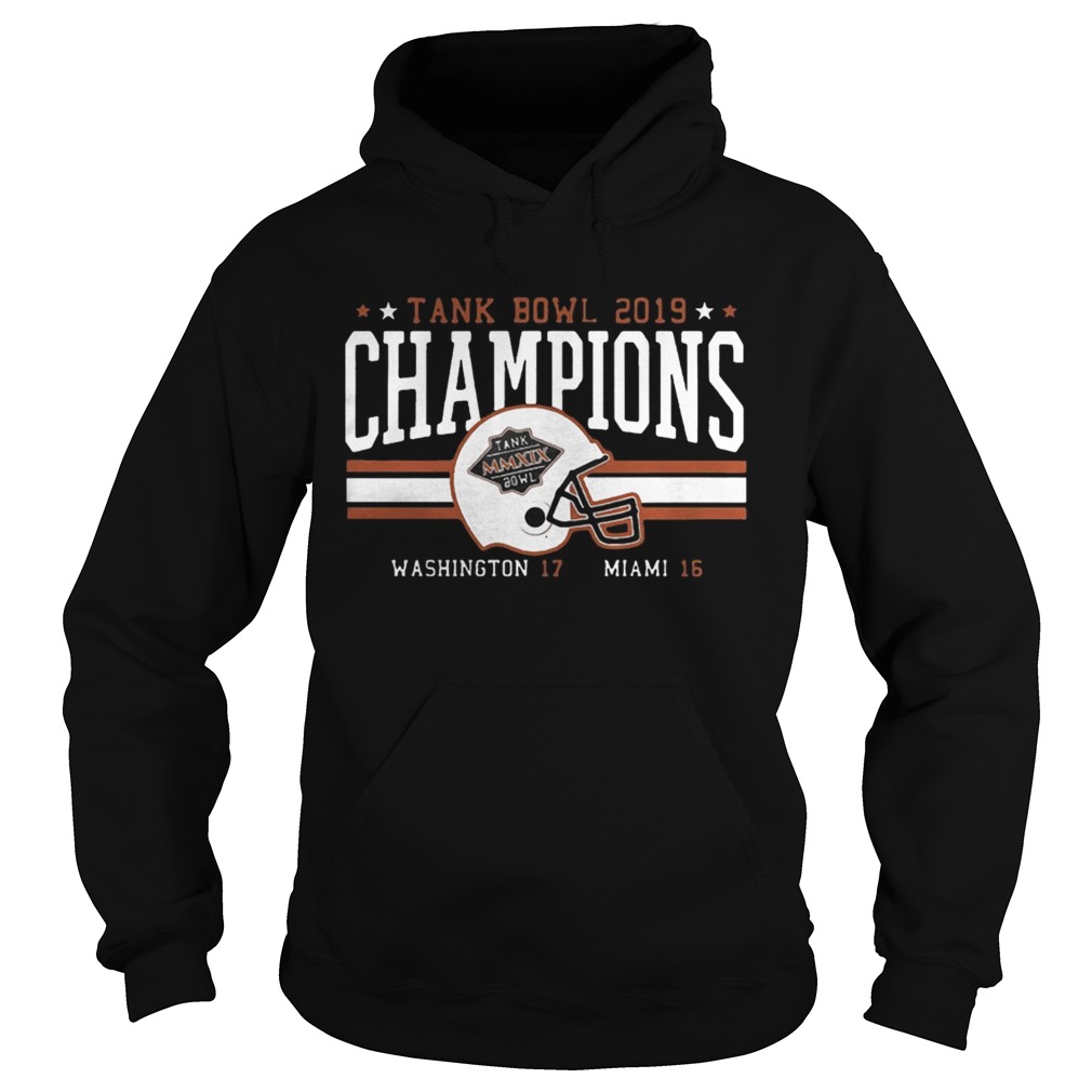 Miami Football Tank Bowl Champs 2020 t Hoodie