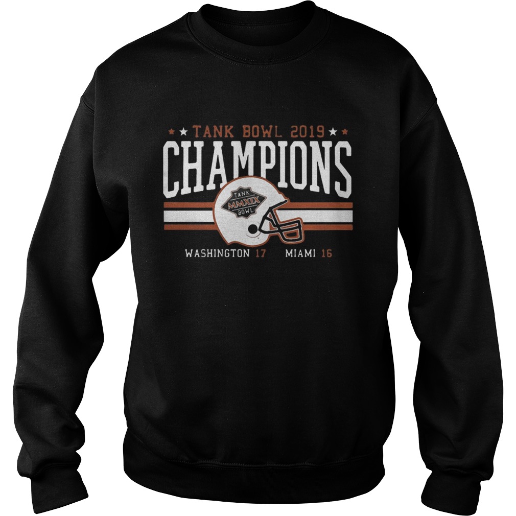 Miami Football Tank Bowl Champs 2020 t Sweatshirt