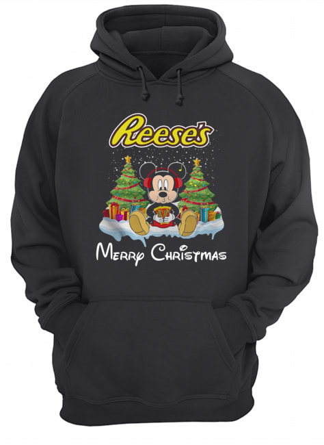 Mickey Mouse drink Dutch Reese’s Christmas Unisex Hoodie