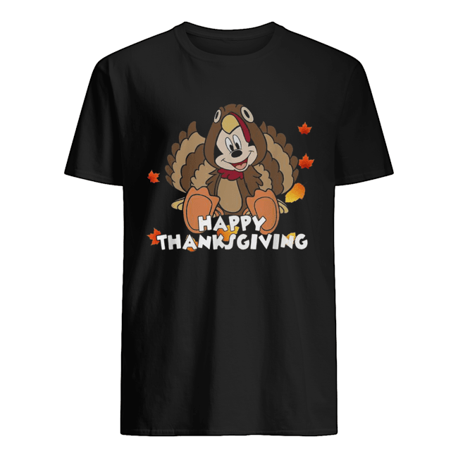 Mickey Mouse happy thanksgiving shirt