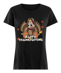 Mickey Mouse happy thanksgiving  Classic Women's T-shirt