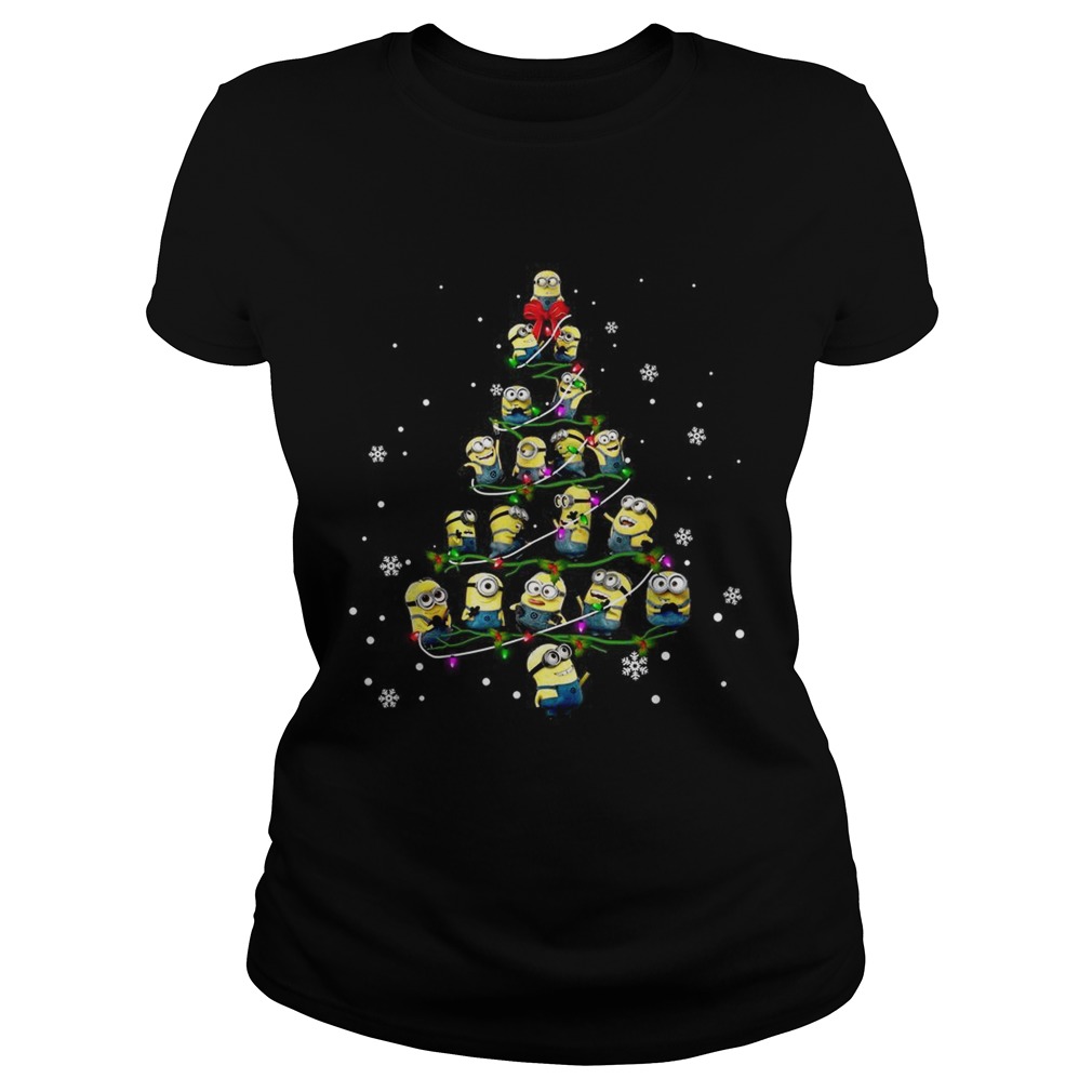 Minion Christmas tree Classic Ladies