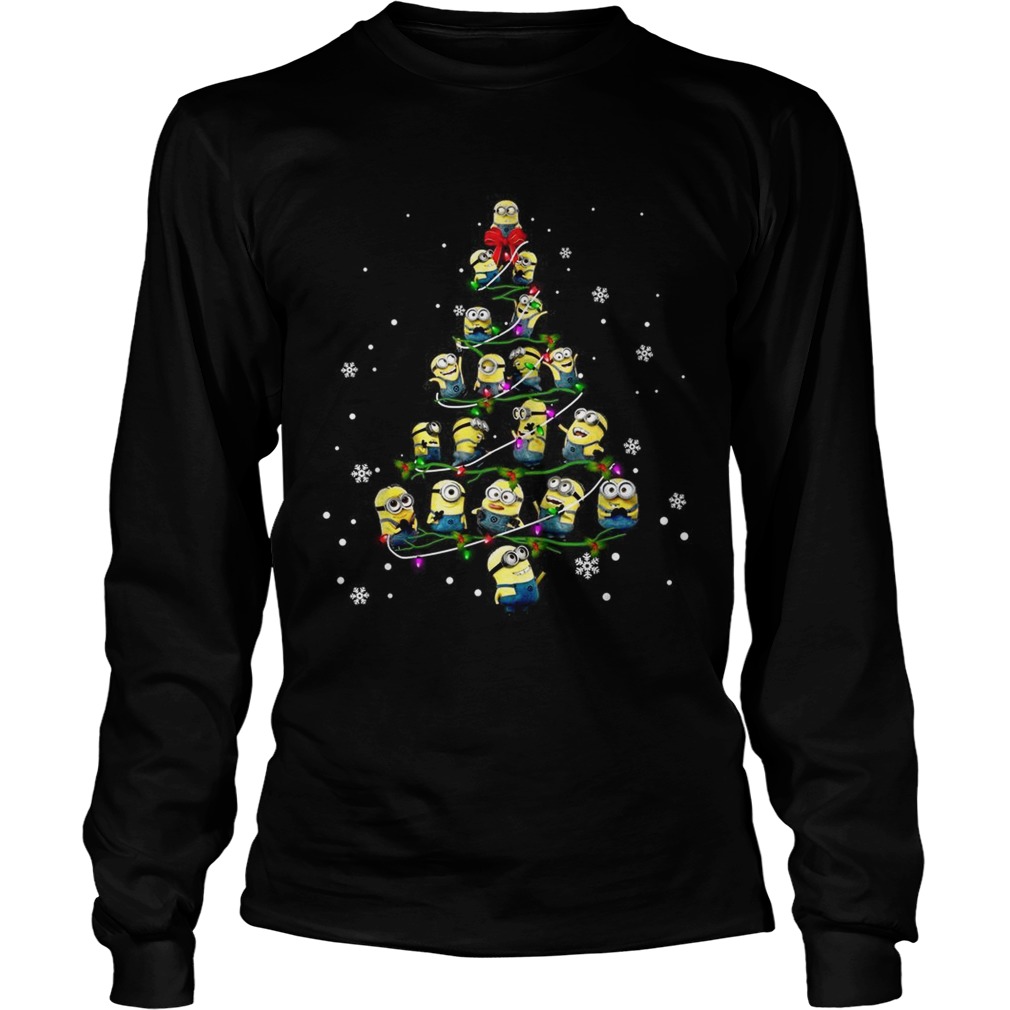 Minion Christmas tree LongSleeve