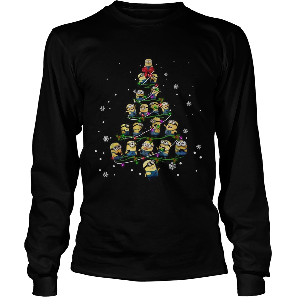 Minion Christmas tree LongSleeve