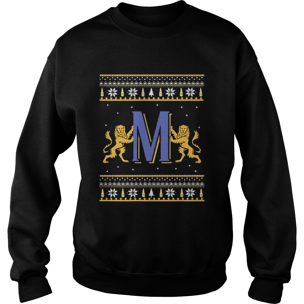 Modelo Beer Ugly Christmas Sweatshirt