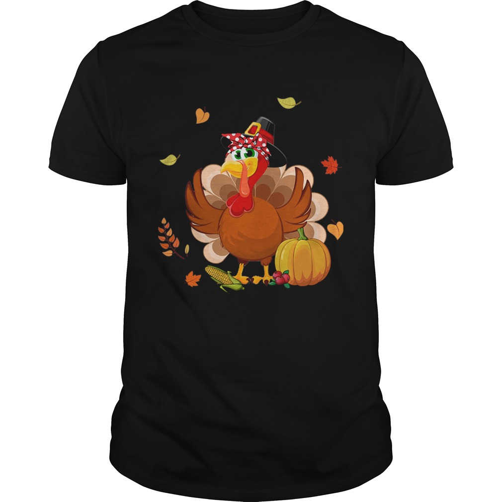 Mom Turkey Thanksgiving Gift TShirt