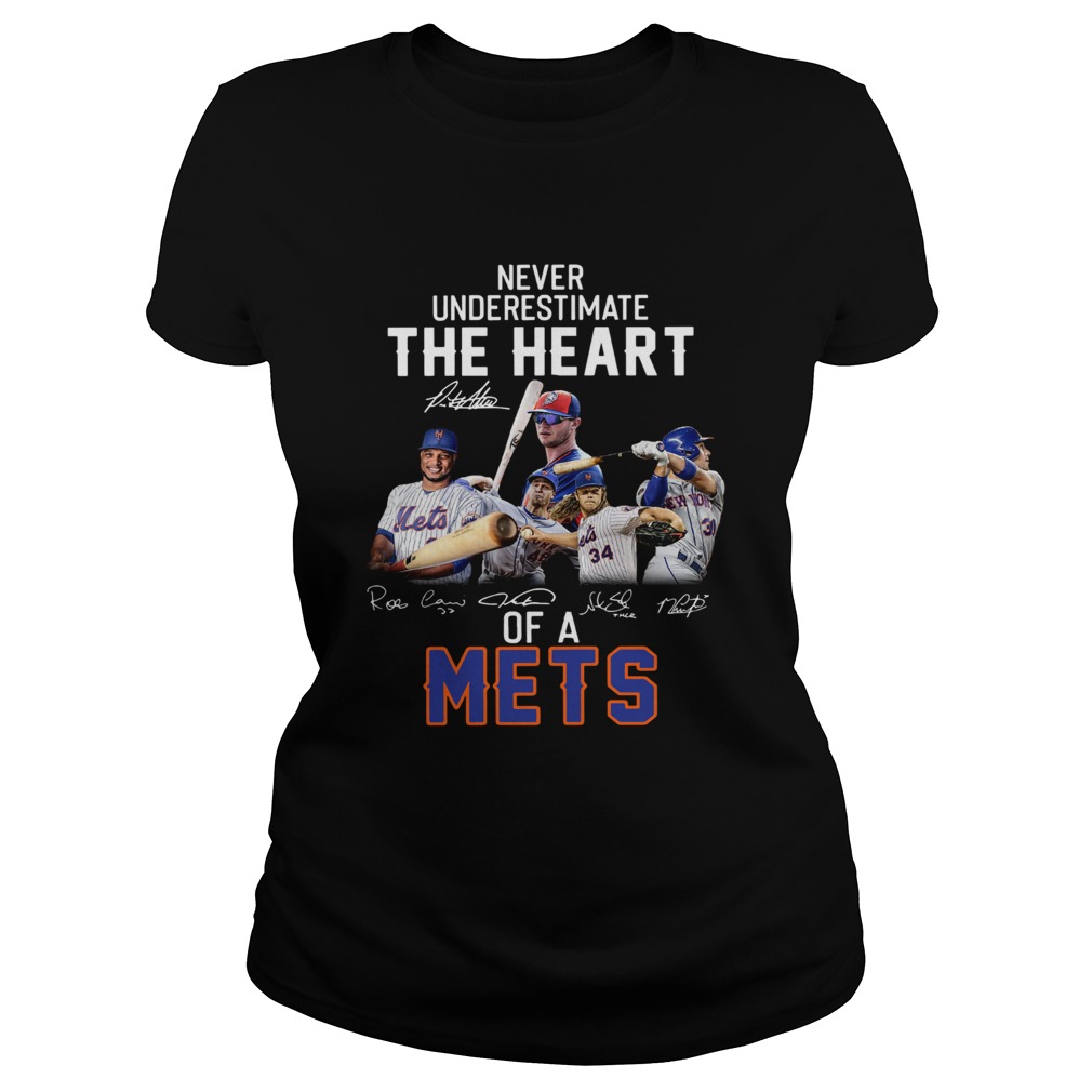 Never underestimate the Heart of a Mets Classic Ladies