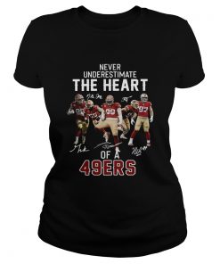 Never underestimate the heart of a 49ers  Classic Ladies