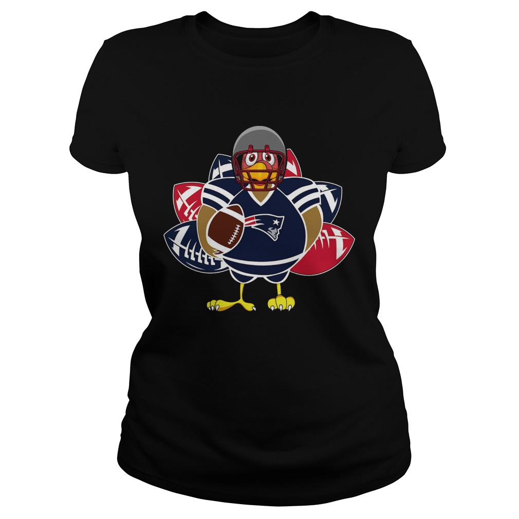 New England Patriots Turkey thanksgiving Classic Ladies