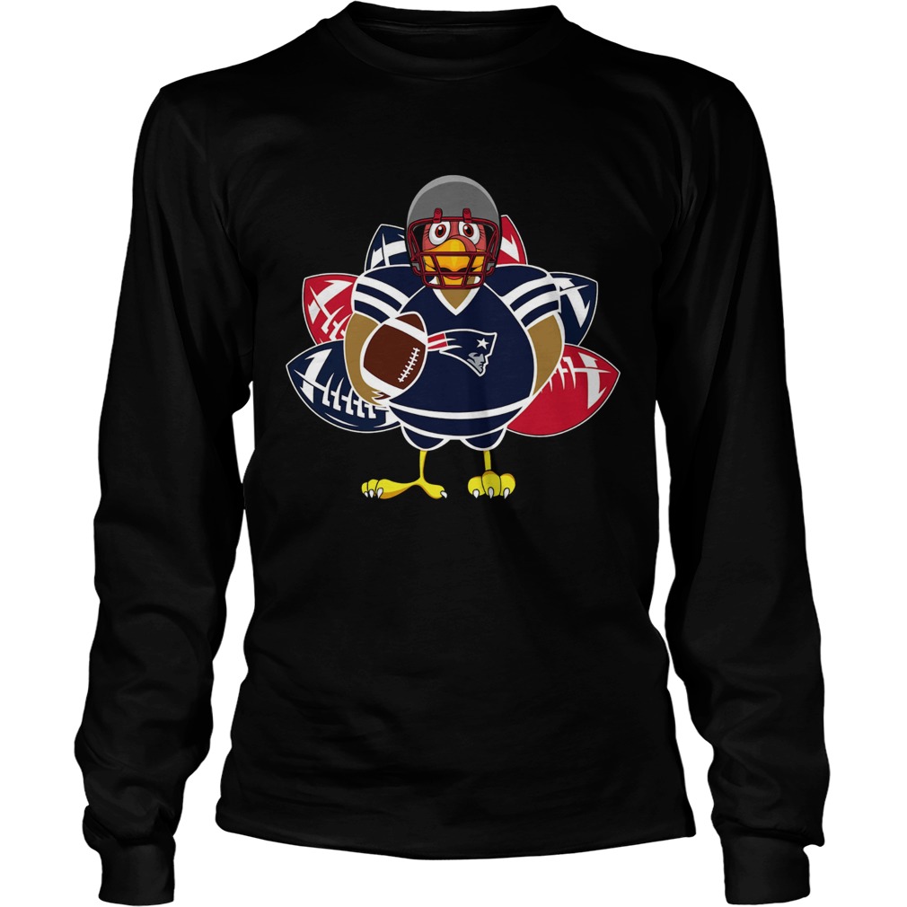 New England Patriots Turkey thanksgiving LongSleeve