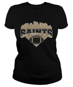 New Orleans Saints Football skyline  Classic Ladies