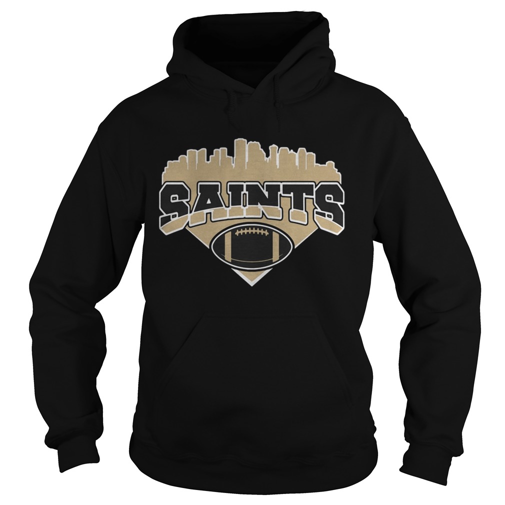 New Orleans Saints Football skyline Hoodie