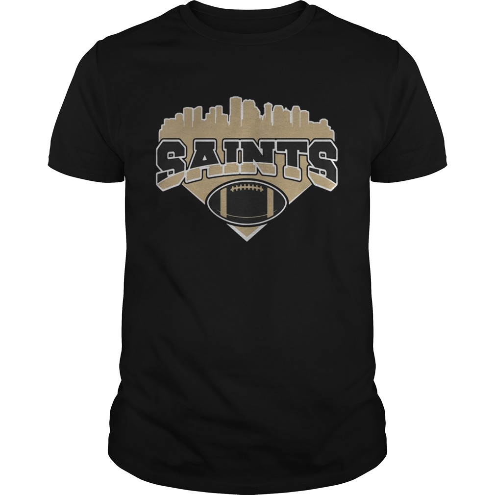 New Orleans Saints Football skyline shirt