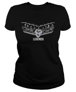 New York Rangers Legends Team Player Signature Shirt Classic Ladies