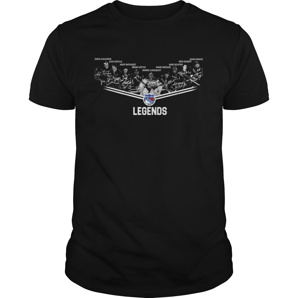 New York Rangers legends tam player shirt