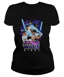 New York Yankees players Star Wars night  Classic Ladies