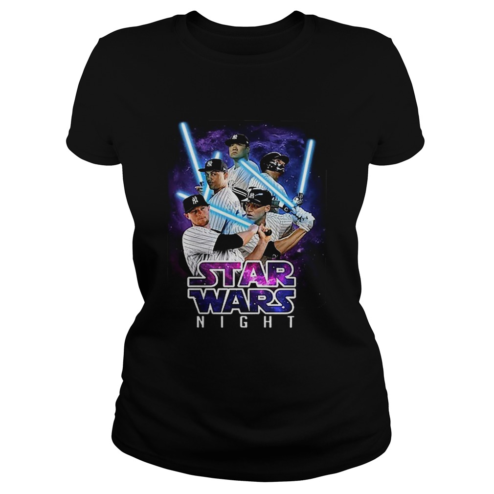 New York Yankees players Star Wars night Classic Ladies