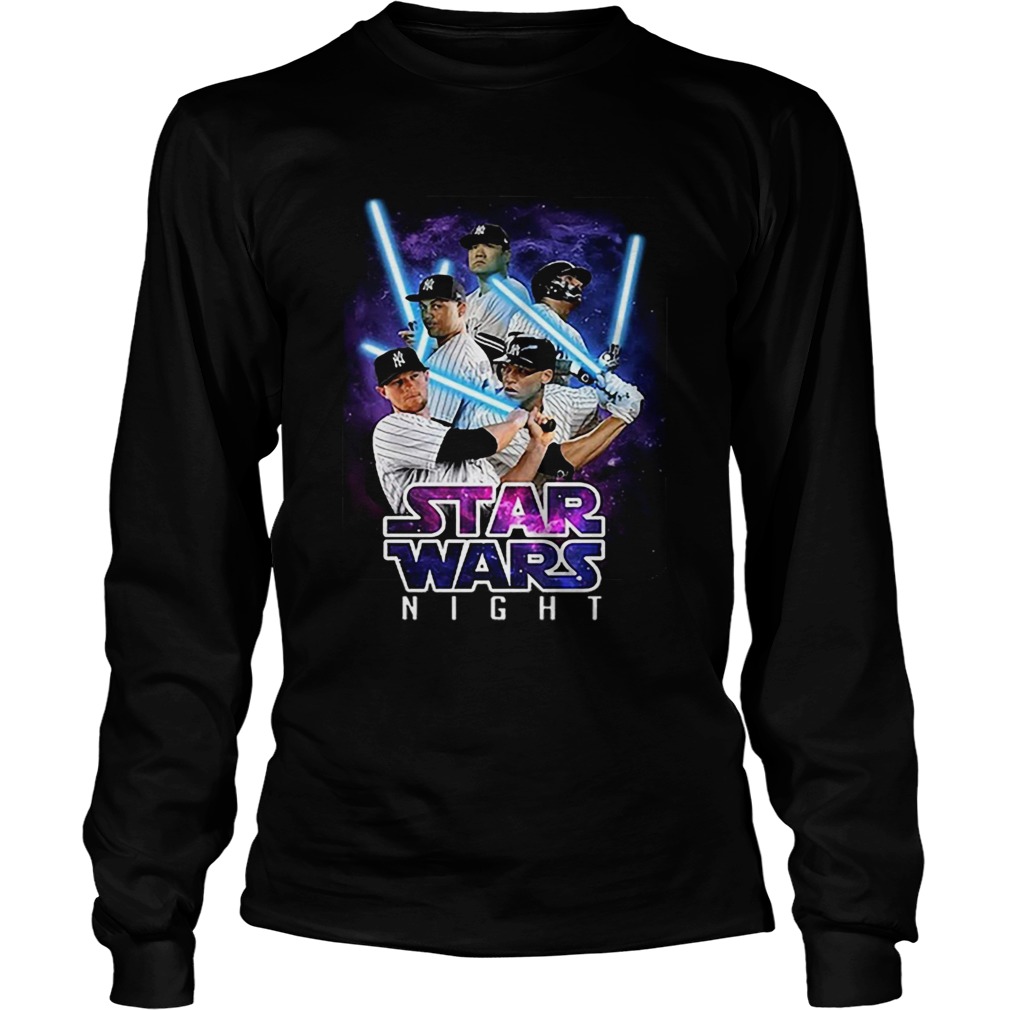 New York Yankees players Star Wars night LongSleeve