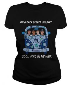 New york Yankees car On a dark desert highway cool wind in my hair  Classic Ladies