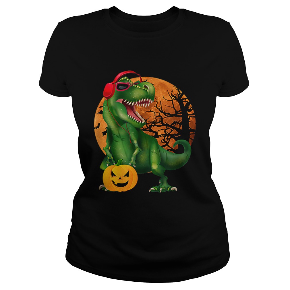 Nice Halloween T Rex Dinosaur Halloween Pumpkin Gift Boys Classic Ladies