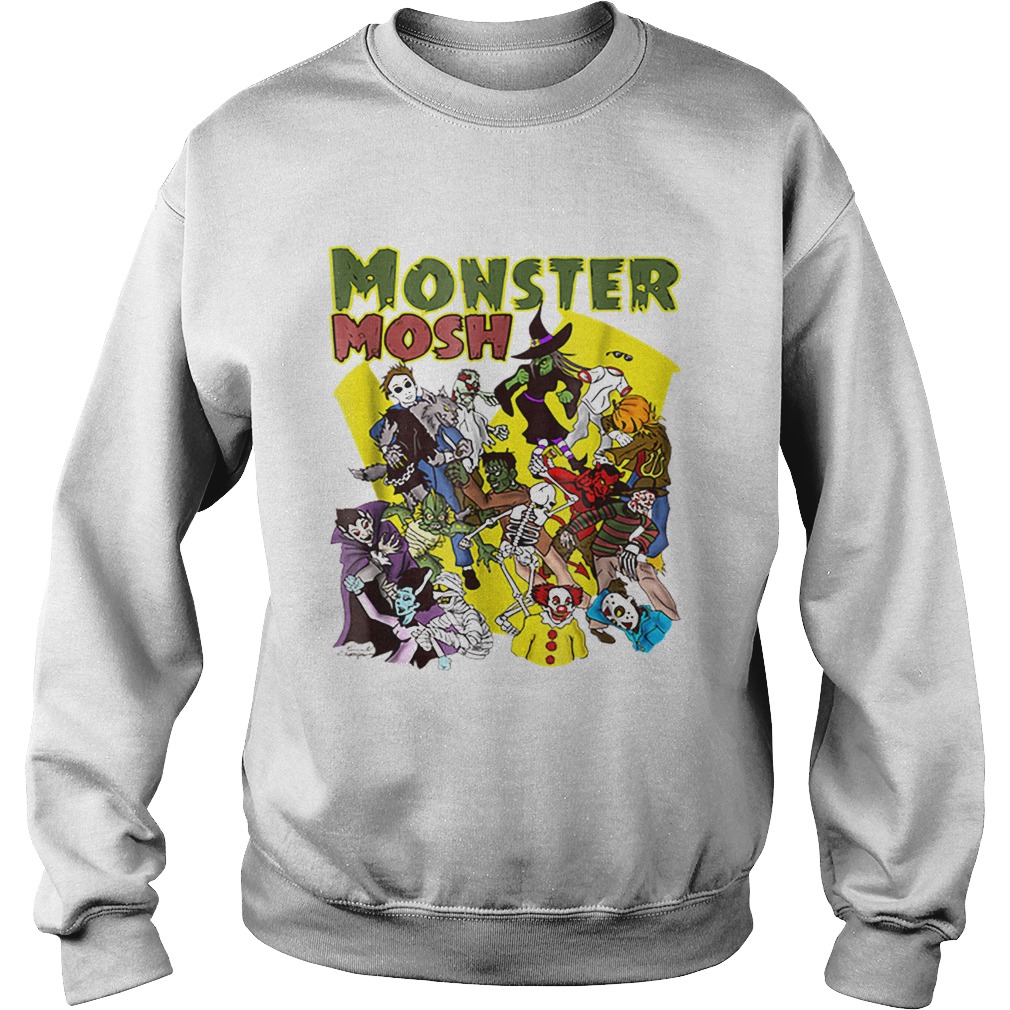 Nice Monster Horror Movie Parody Halloween Group Sweatshirt