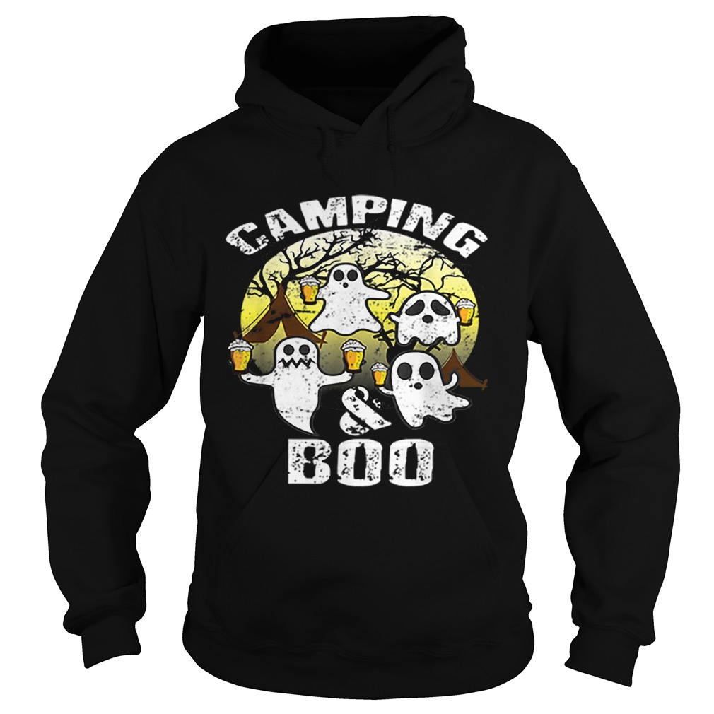 Nice Scary CampingBoo Ghost Camp Beer Halloween Funny Gift Hoodie