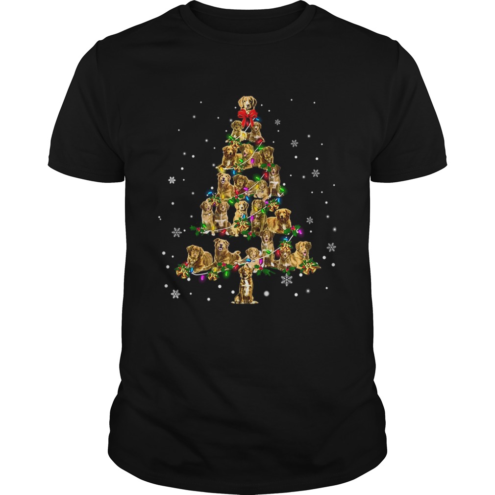 Nova Scotia Duck Tolling Retriever Christmas Tree TShirt