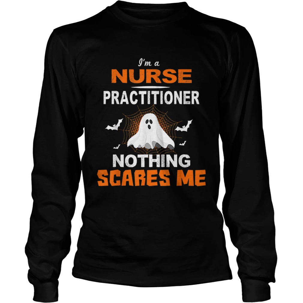 Nurse Practitioner Halloween Nursing Gift LongSleeve