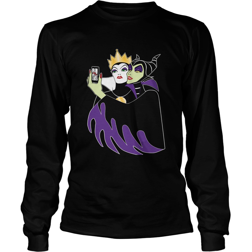 Official Maleficent and Evil Queen Selfie LongSleeve