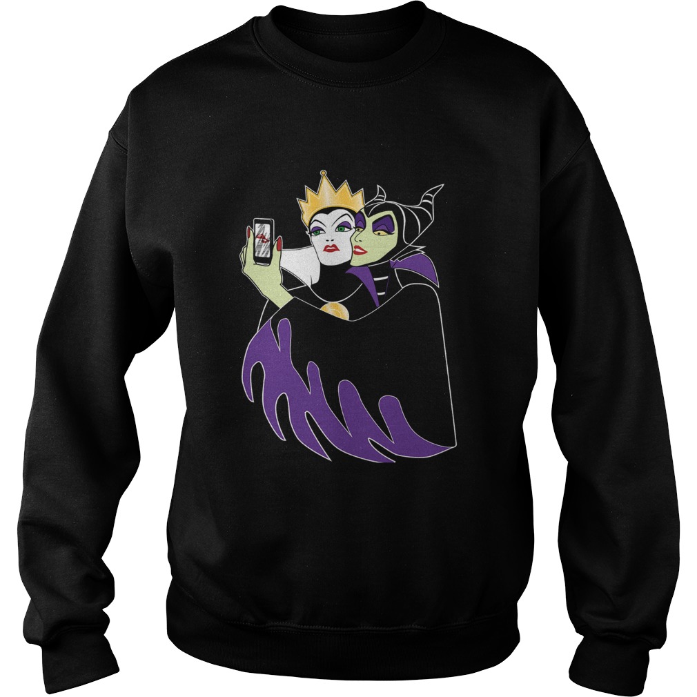 Official Maleficent and Evil Queen Selfie Sweatshirt