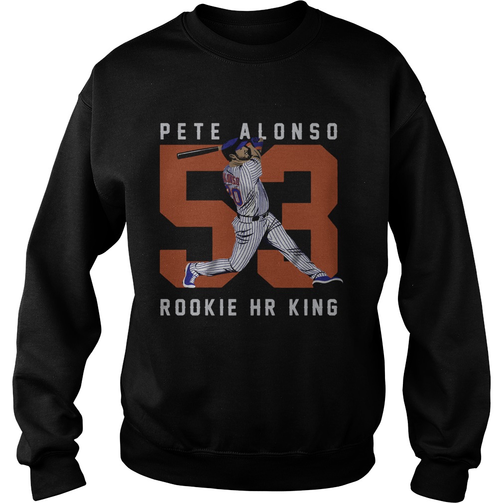 Official Pete Alonso Rookie Hr King Sweatshirt